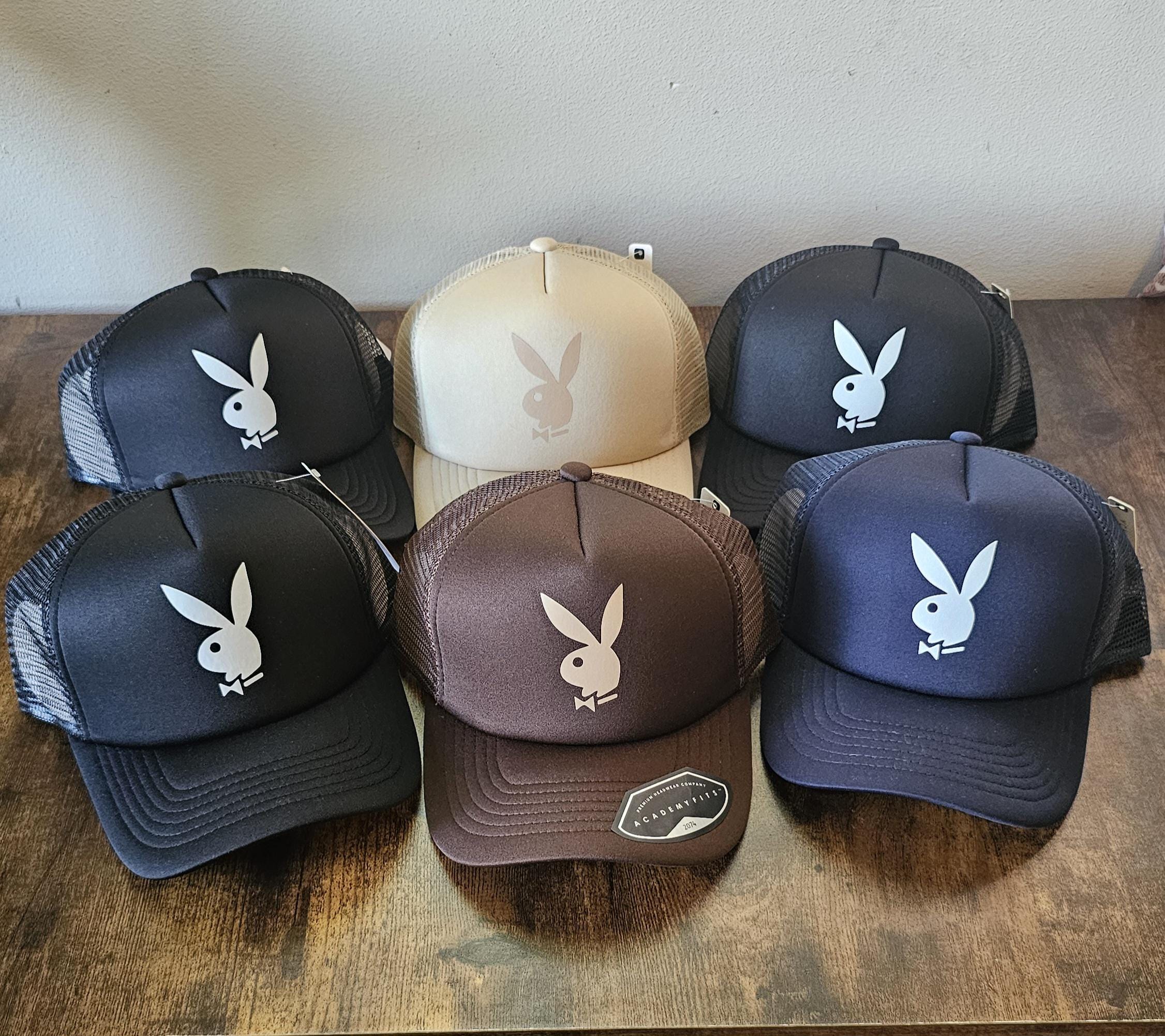 L/XL スカルバニー プレイボーイ バケットハット 刺繍