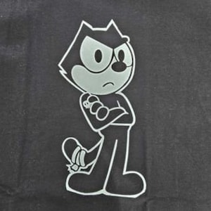 Adult Felix the Cat|Lowrider|Streetwear|Chicano Wear|Unisex Tees|LowriderWear|Lowrider Style|Chevy Tees|Impala Tees|Felix the Cat