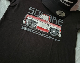 Kids Squarebody Tshirt | Squarebody Chevy | Lowrider Bomb | Lowrider Wear | Lowrider | Lowrider Gear |Squarebody | Squarebody hat |