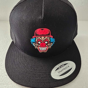 Gorra Payaso Snapback Belico Clown Hat  Peso Pluma Adjustable Snapback El Del Sombrero Chapiza Doble P Corridos Belicos  Adjustable Trucker