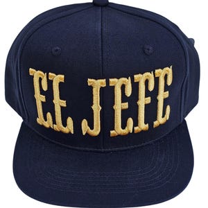 Adult adjustable snapback hat El Jefe,streetwear,gift for him, gift for husband, gift for dad, gift for grandpa,fathers day