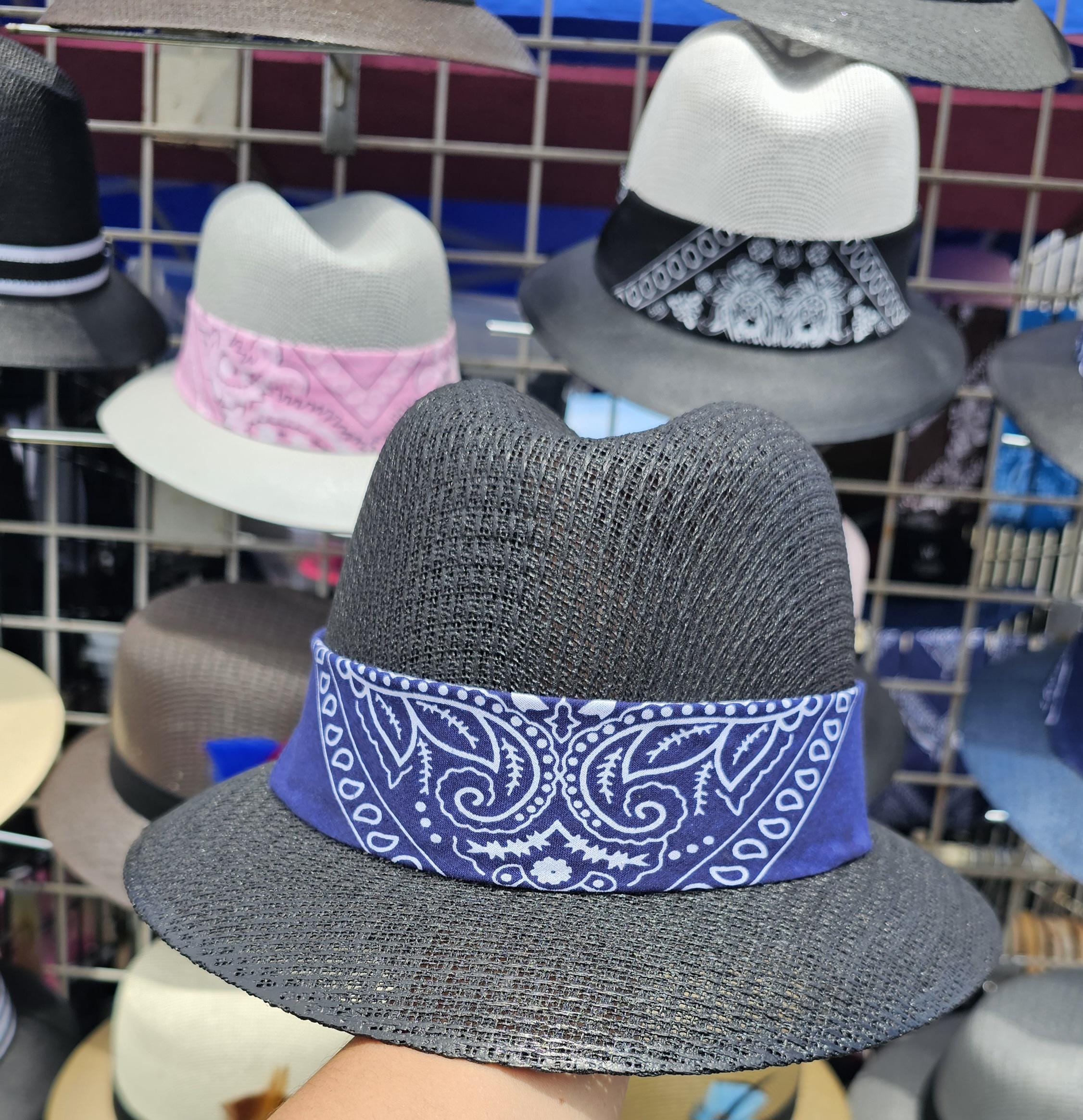 Black OG Lowrider Derby With Bandana | Mastermind Hats | Lowrider