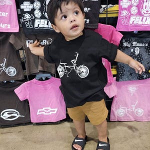 Kids lowrider Schwinn Bike|Lowrider|Kids Streetwear|Chicano Wear|Unisex|Kids Tees|Lowrider Wear|Lowrider Style|Chevy Tees|Impala Tees