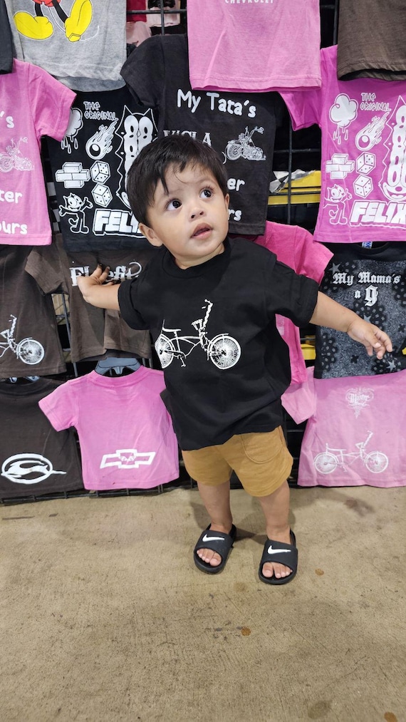 Kids lowrider Schwinn Bike | Streetwear | Chicano | Unisex | Lowrider Wear |Lowrider Style | Chevy Tees | Impala Tees