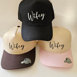 Wifey Dad Hat, Wifey Cap, Wifey Hat, Bachelorette Hat, Wifey Baseball Hat, Honeymoon Dad Hat, Bride Gift Bridal Shower Gift, Wifey Cap