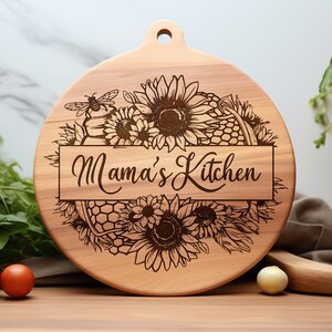 Moederdag charcuterie bord SVG, lasergegraveerd ontwerp (digitaal) afbeelding 2