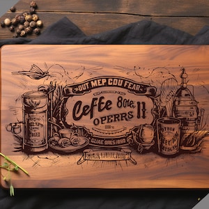 Charcuterie, SVG, Chopping Board, Cutting Board, Kitchen Towel, Laser Engraved Files, Digital, Vector,  Kitchen Decor, Glowforge, Cut File