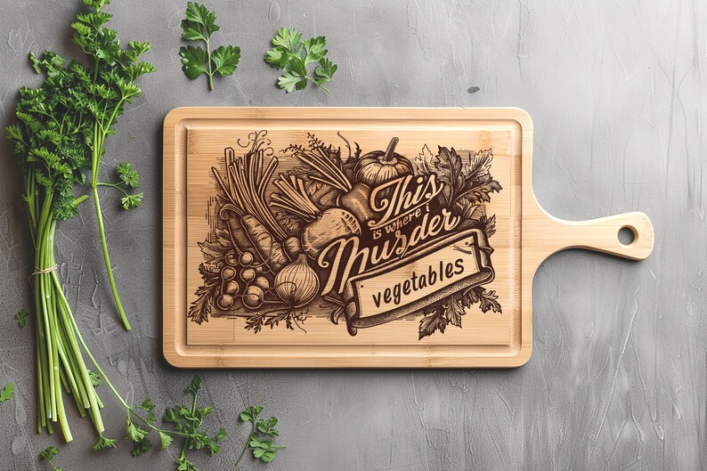 Charcuterie, SVG, Chopping Board, Cutting Board, Kitchen Towel, Laser Engraved Files, Digital, Vector, Kitchen Decor, Glowforge, Cut File image 2