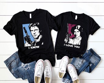 han and leia shirts