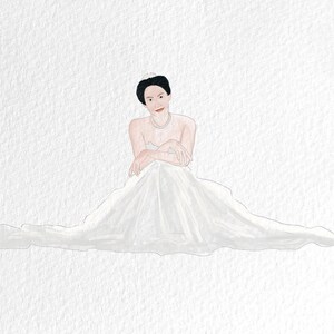 Handgezeichnetes Porträt Aquarellbild vom Foto, Verlobungsgeschenk für Paar Einzigartig, Hochzeitstag Geschenk, Vatertagsgeschenk