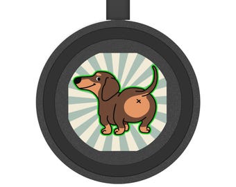 Cute Dachshund Wireless Charging Pad | Pet Lover Gift, Dog Decor, Unique Decor, Dog Mom Gift, Funny Charging Station