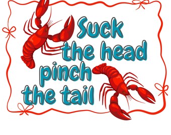 Crawfish Boil Season PNG Design: Southern Cajun Party (Digital Download)