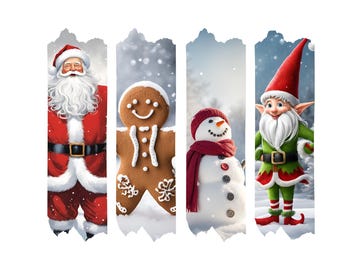 Christmas wonderland PNG, Holiday Digital file, Christmas Sublimation Image, Santa Claus PNG, Christmas Image JPEG, Christmas Digital Image