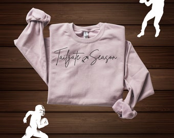 Tailgate Season Sweatshirt, FootBall Sweatshirt, Sports mom Sweatshirt, Football sweater, Game day Hoodie, Football Hoodie for her, Football