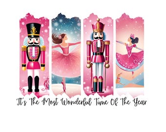Nutcracker Christmas PNG, Christmas Digital Image, Pink Christmas, Nutcracker Sublimation Image, Holiday PNG, Nutcracker PNG, Christmas