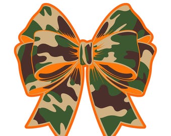 Camo Hunting Bow PNG: Sublimation Image (Digital Download)