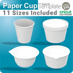 Paper Bottle Bucket Template | Multi Size DIY Gift Packaging | SVG & Printable File