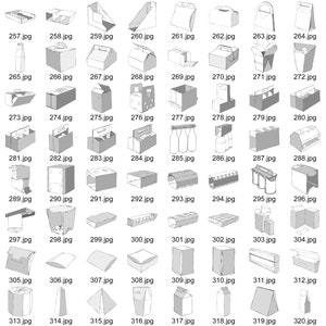 Le lot idéal pour la fabrication de boîtes : fichiers SVG découpés au laser, conception de boîte et emballage cadeau méga vecteur Idéal pour les travaux manuels image 4