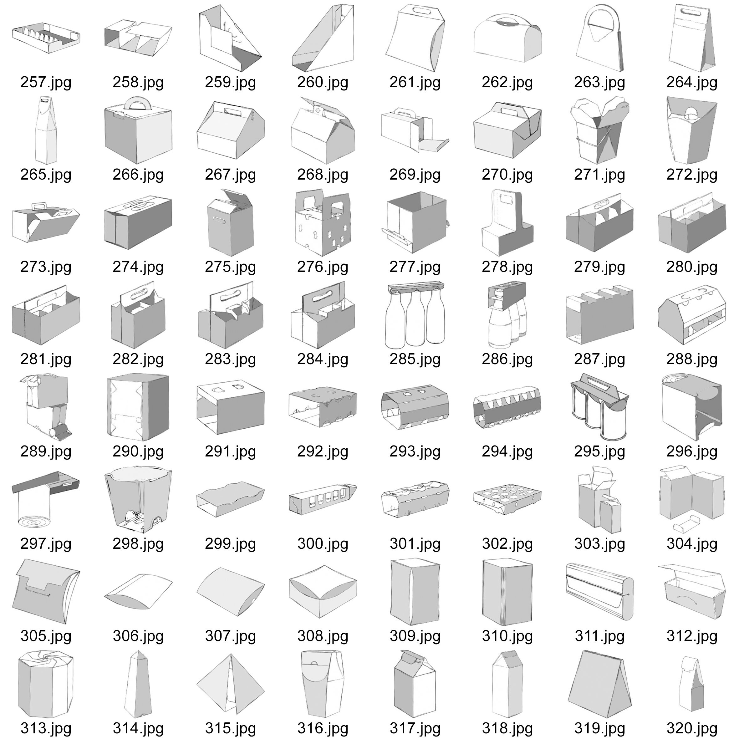 Laser Cut Box SVG Bundle: Package Design Mega Vector Pack (digital ...