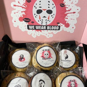 Jason Horror Cookie Box- These cookies will make you scream-