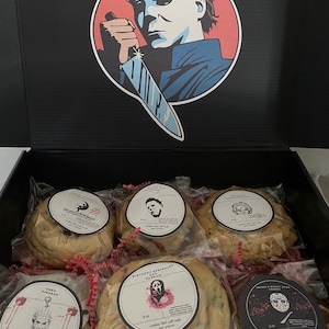 Michael  Horror Cookie Box- These cookies will make you scream- Valentines Image Available, Just ask