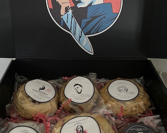 Michael  Horror Cookie Box- These cookies will make you scream- Valentines Image Available, Just ask