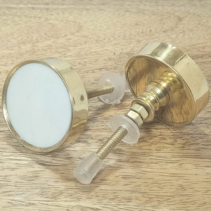 White marble drawer knob gold border knob white & gold marble cabinet knob wardrobe handles cabinet handles knobs pulls set of 2/4/6/8