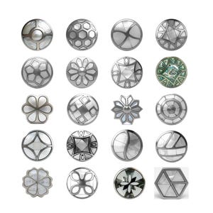 Mother of Pearl cabinet Knob, Satin Nickel Cabinet Drawer Pull, Vintage Style