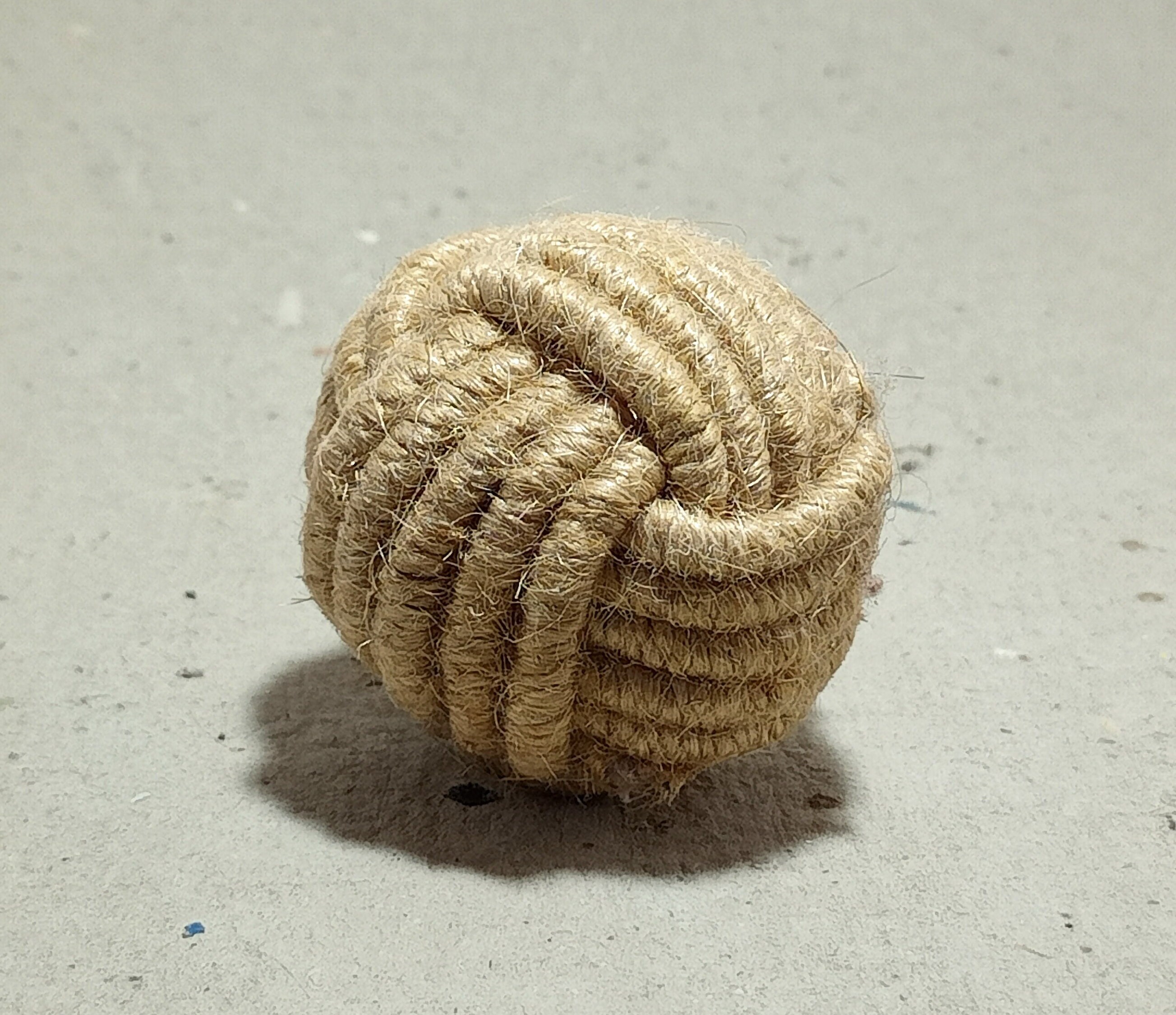 Brown Rope Knot Knob Spring Jute Drawer Knob Knob Etsy