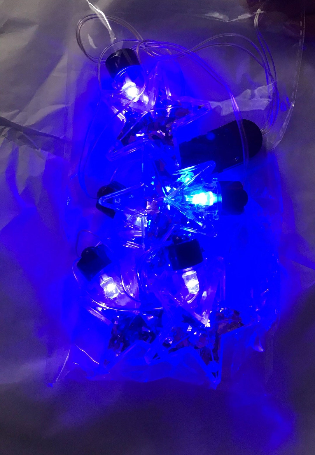 Star Shapped Light up Necklace, Party Supply Party Decor, Room