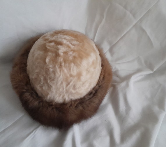 Vintage Fur Hat, Real Fur, Mink Hat, Winter Hat, Women Hat  display picture 3