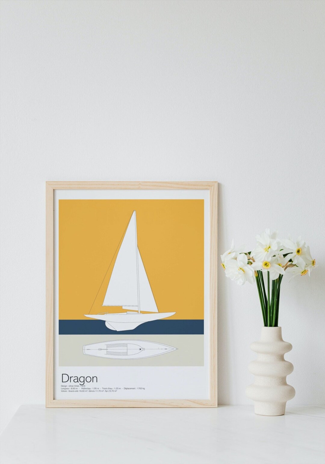 Affiche Carte Du Michigan – Style Vintage – Décoration Murale Par Great River Arts