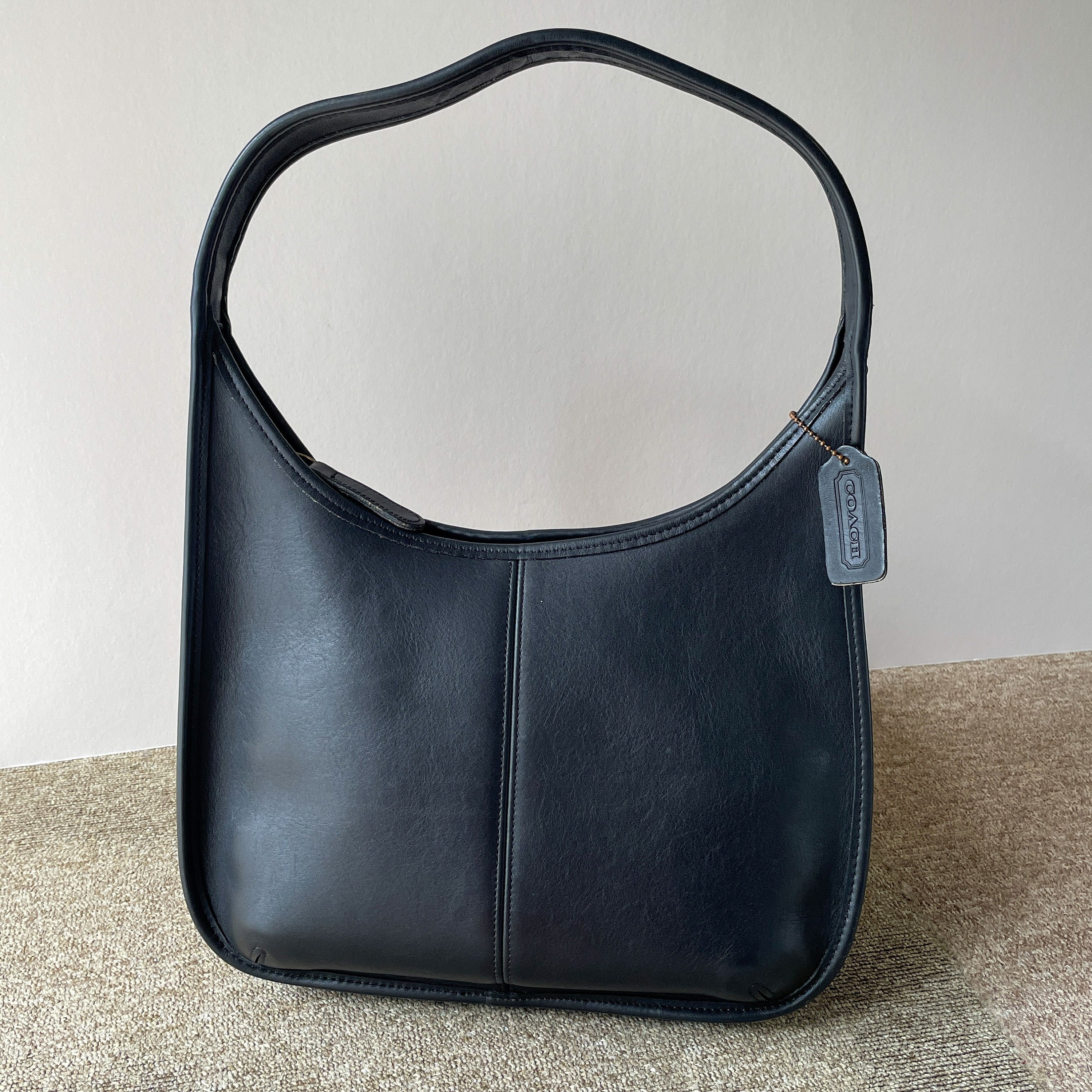 COACH Vintage Black Ergo Shoulder Bag Coach Black Hobo Bag - Etsy