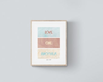 Love One Another Printable - Etsy