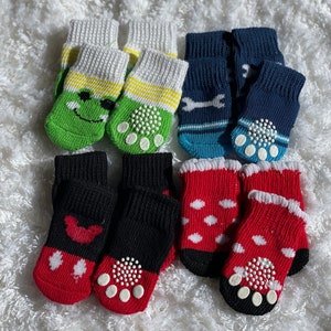 Winter Warm Pet Dog Cat Socks | Antislip socks for dogs and cats | Socks for Dogs | Dog socks | Mickey inspired