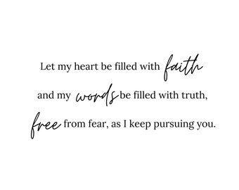 Let my my heart be filled digital download, jgp, instant, svg, print