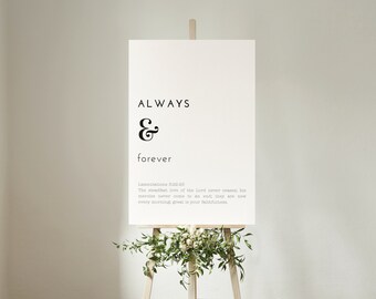 Always and forever digital download, jpg, svg, love