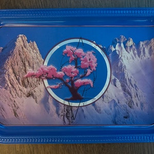 Cherry Blossom Rolling Tray