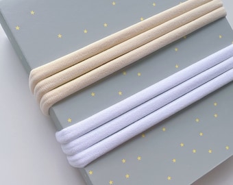 Thick Nylon headband, soft nylon bands, baby headband supplies, hair bow diy supplies, soft stretchy one size fits all, diy headband supply