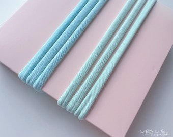 thin nylon headband, soft nylon bands, baby headband supplies, hair bow diy supplies, soft stretchy one size fits all, diy headband supplies