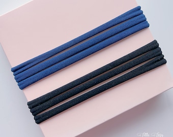 thin nylon headband, soft nylon bands, baby headband supplies, hair bow diy supplies, soft stretchy one size fits all, diy headband supplies