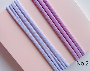 thin nylon headband, soft nylon bands, baby headband supplies, hair bow diy supplies, soft stretchy one size fits all, diy headband supplies