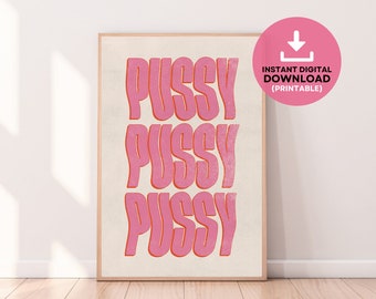 Feminist Printable Wall Art, Feminism Art Print, Women Empowerment Poster, Body Positivity, Gift For Her, Feminist Decor
