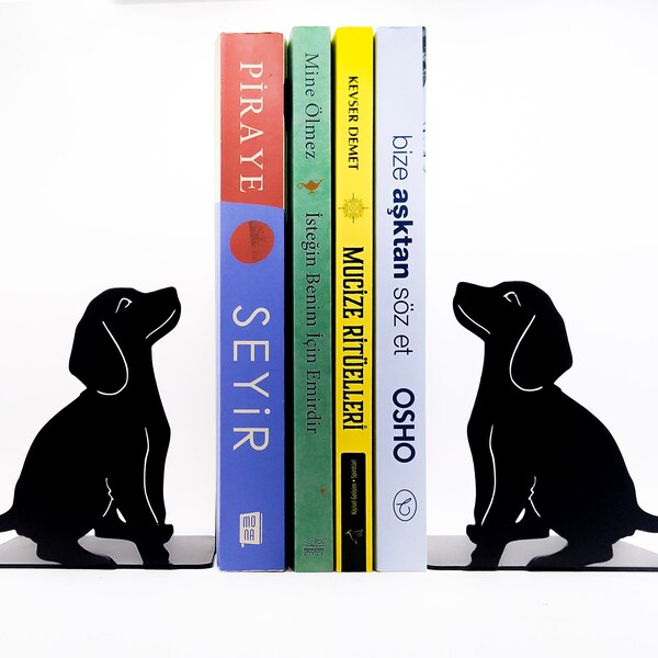 Dog Bookends Etsy