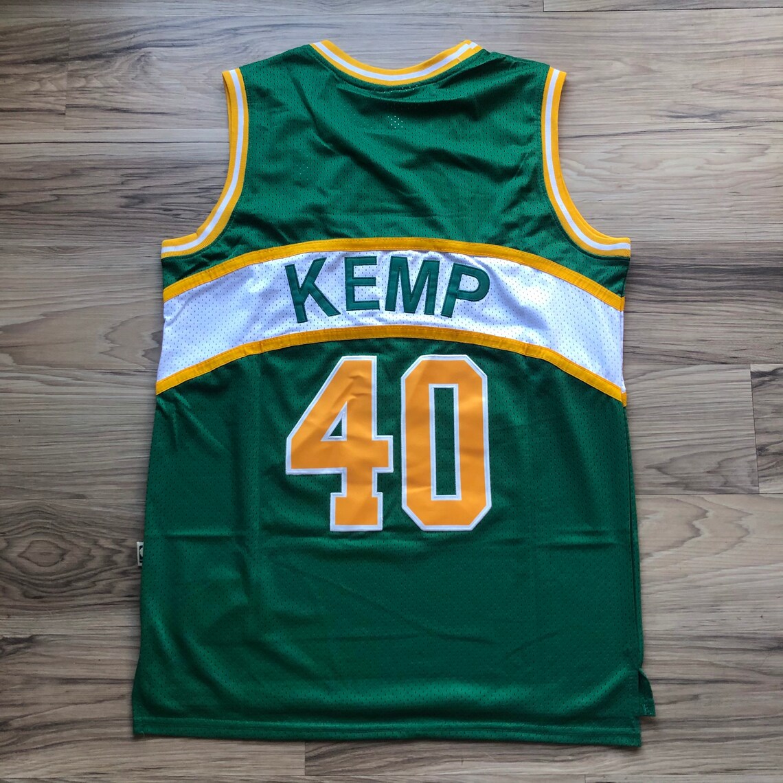 NEW Shawn Kemp 40 Seattle Supersonics Throwback Jersey Etsy UK