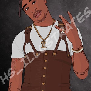 Illustration Tupac