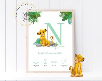 Faire Part Roi Lion Etsy France Faire Part Roi Lion Etsy France