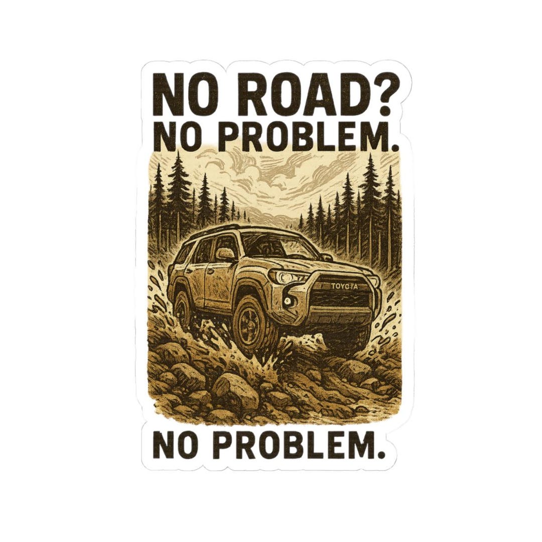 Off-road 4runner Sticker - Adventure Vinyl Decal, Car, Truck, SUV ...
