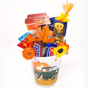 Fall Candy Gift Basket: Autumn Harvest Treats