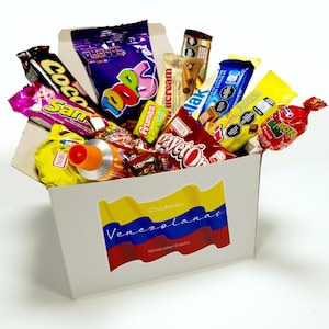 Venezuela Snacks / Chucherias Venezolanas / Candy Box / Cotillon / Regalo Venezolano